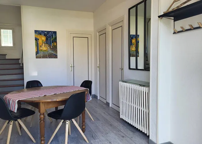 度假居 Maison Confort, 3 Chambres, A 2 Pas, Jardin Prive Sans Vis-a-vis, Equipements Modernes. - Fr-1-788-12 玛维尔弗朗斯维尔